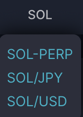 「SOL」→「日本円」へ売却